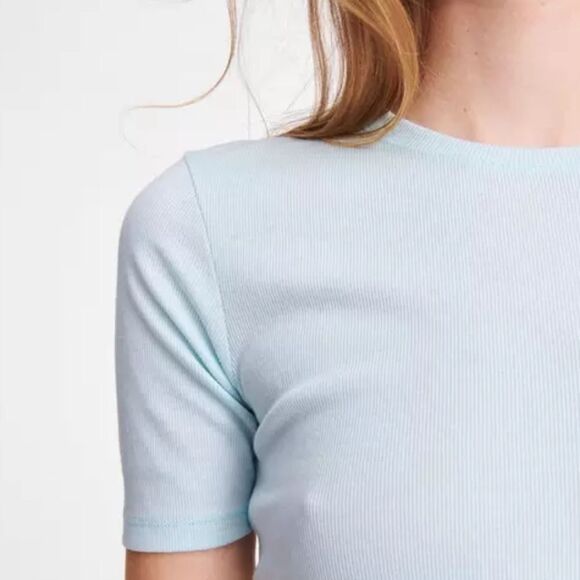 Rag & Bone The Rib Slim Tee - Picture 4 of 4